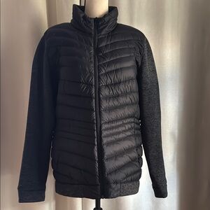Lands' End women’s Black Puffer Jacket